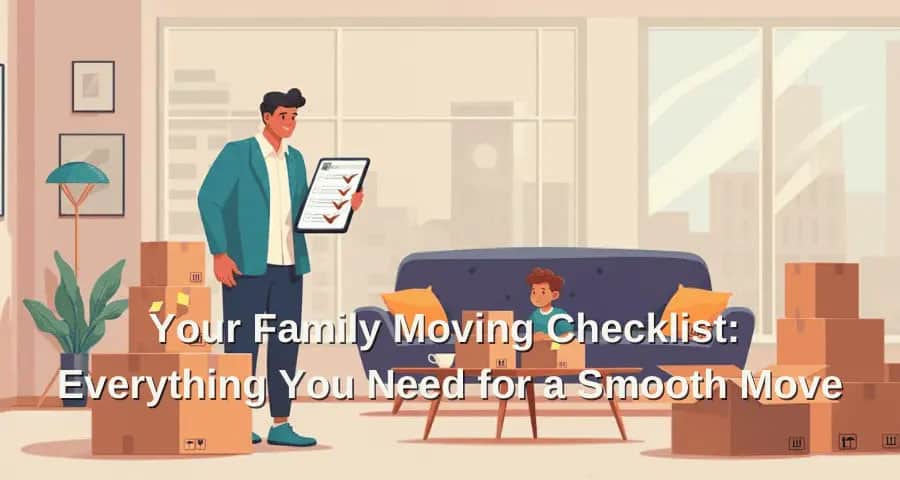 The Ultimate Family Moving Checklist: A Step-by-Step Guide to Stress-Free Relocation