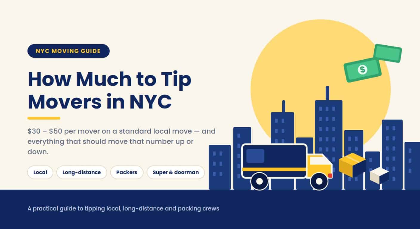 How Much to Tip Movers in NYC