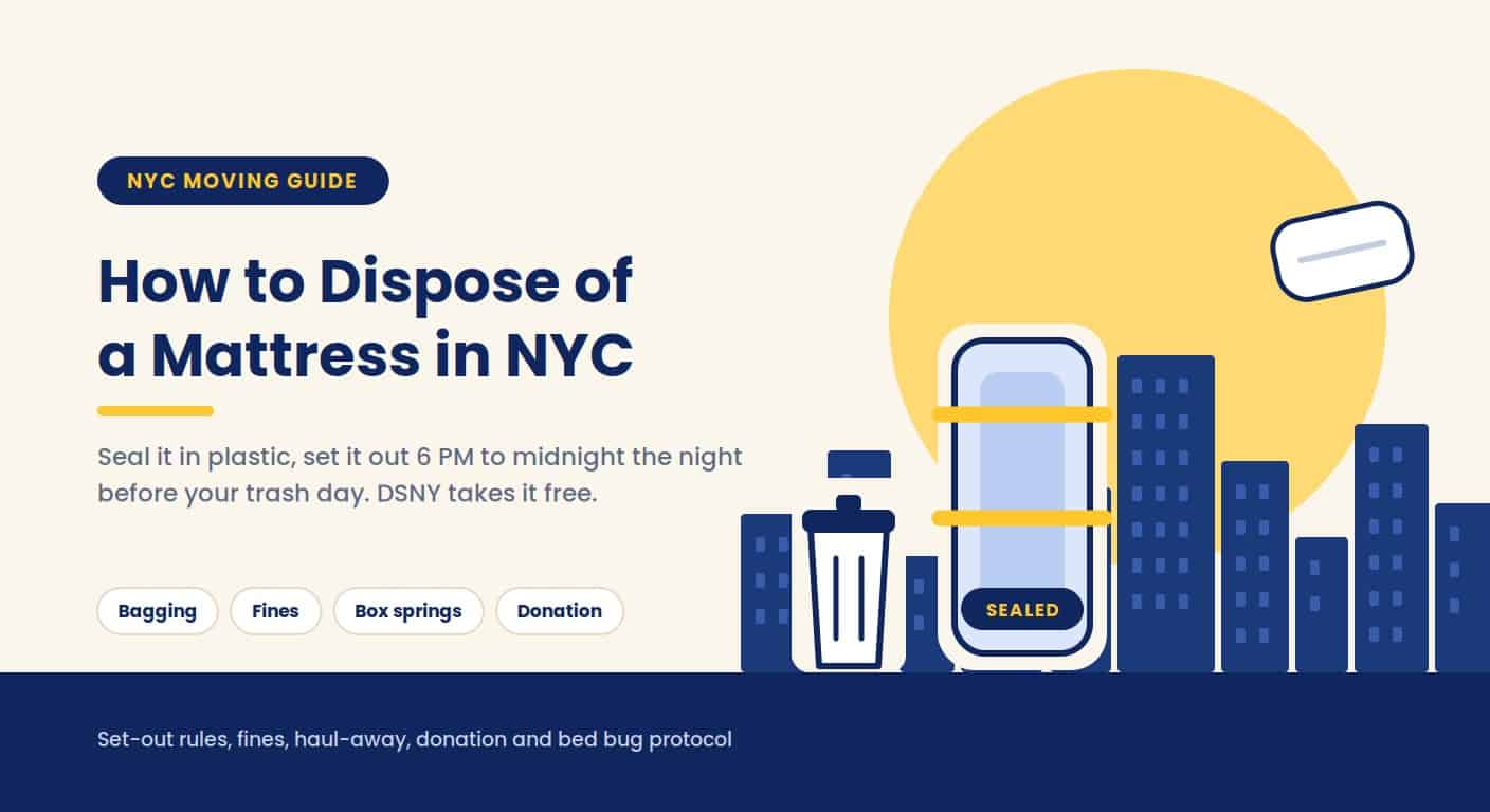 How to Dispose of a Mattress in NYC