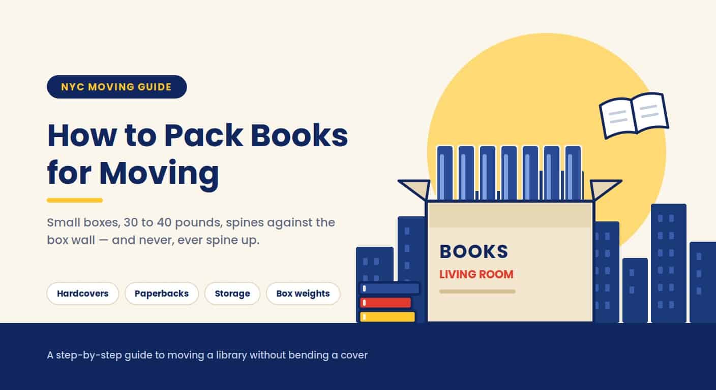 packing books