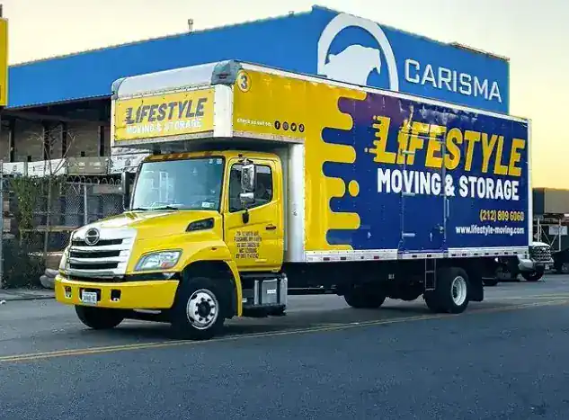 Lifestyle Moving & Storage truck parked outdoors